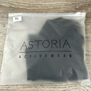 Black spandex shorts from Astoria activewear. Size xl